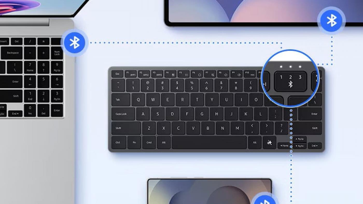 Samsung, şık ve metal kasalı yeni kablosuz klavyesini tanıttı