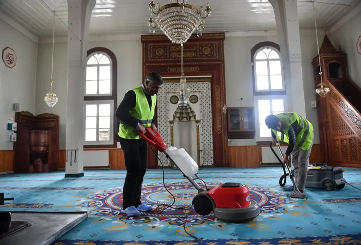 Erzurum’da ramazan öncesi 376 cami ve mescit temizlendi