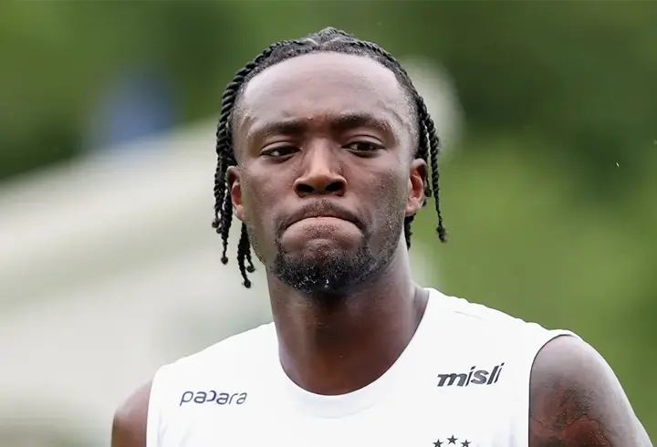 Tammy Abraham, Beşiktaş'taki ilk antrenmanına çıktı