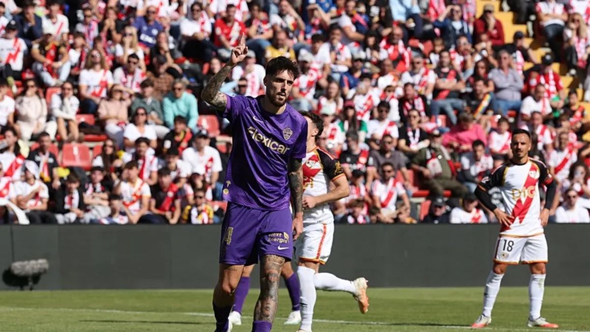 Elche Deplasmanda Rayo Vallecano'yu 3 Golle Mağlup Etti!