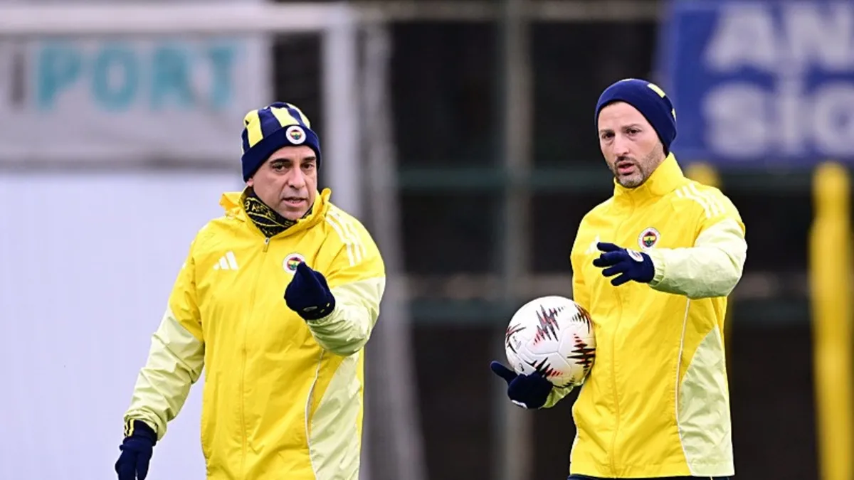 Fenerbahçe'de flaş Domenico Tedesco gelişmesi! İdmanda yer aldı mı?
