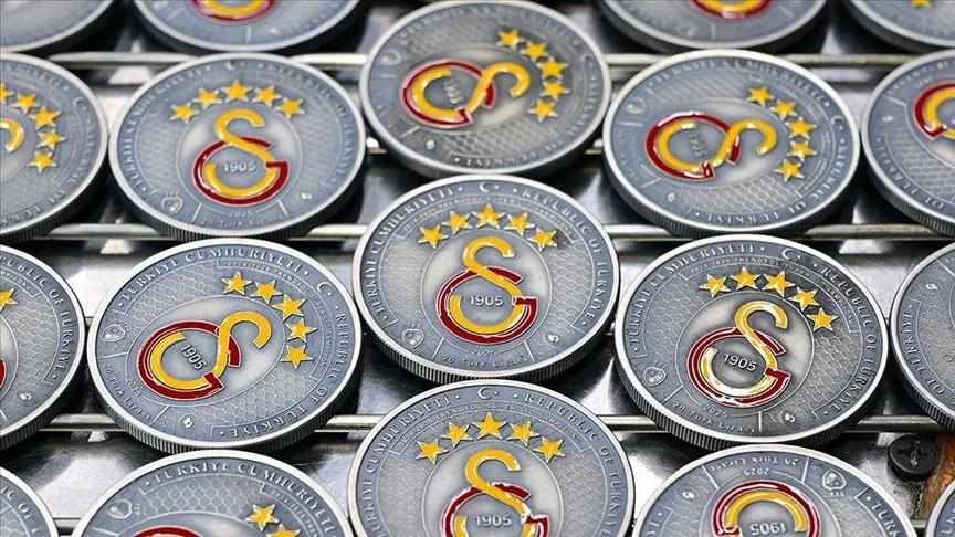 Darphane, Galatasaray'ın 25. şampiyonluğu için hatıra parası basıyor