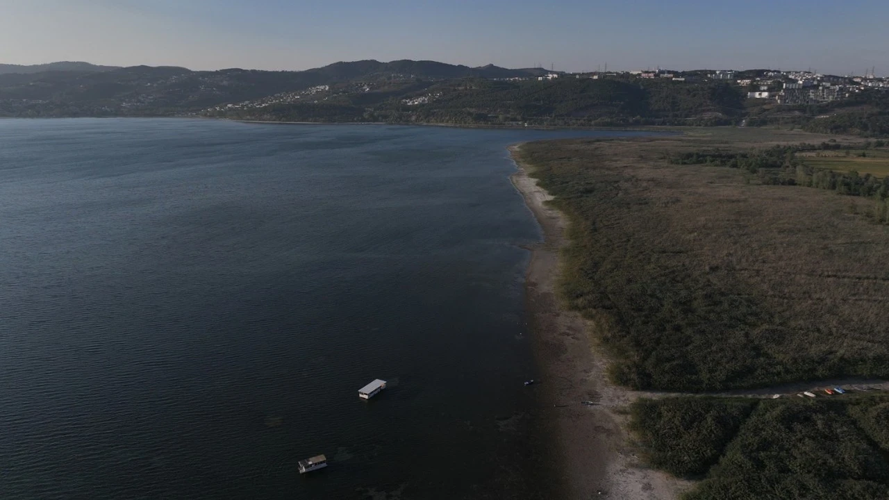 Sapanca Gölü'nde 5 ay sonra su seviyesi 4 santimetre arttı