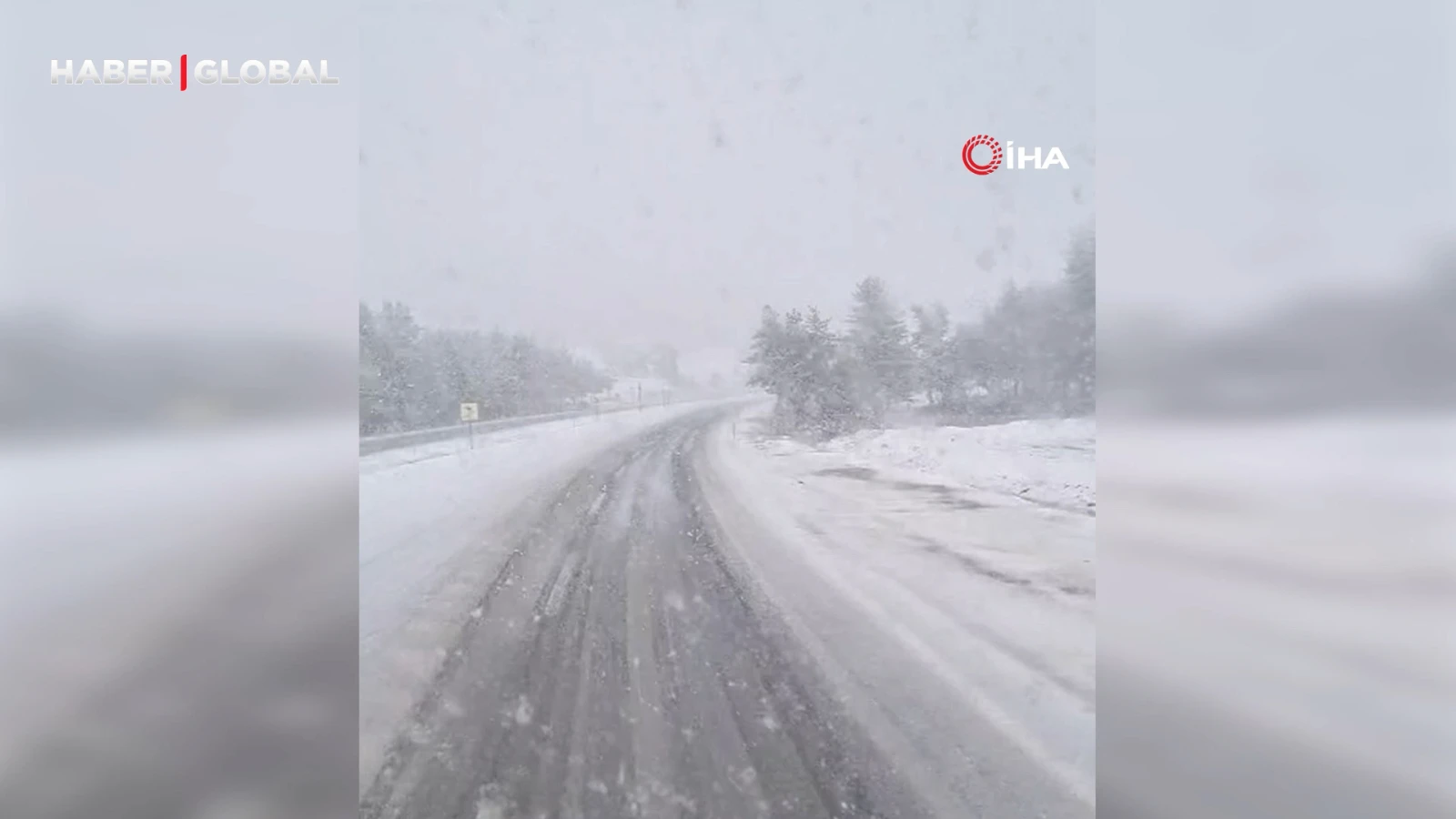 Ankara'ya nisan ayında kar yağdı