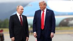 Trump ve Putin Ukrayna konulu zirve için Alaska'da 