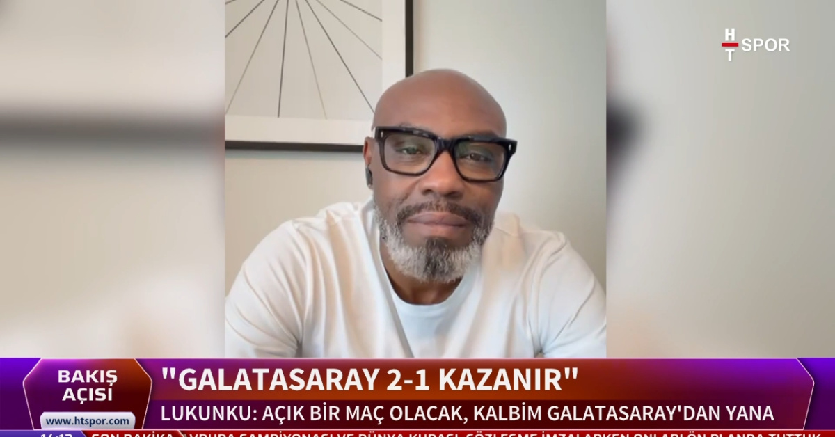 Ali Lukunku'dan Ht Spor'a Özel Açıklamalar: Galatasaray İnanılmazdı! - Galatasaray Haberleri - Habertürk
