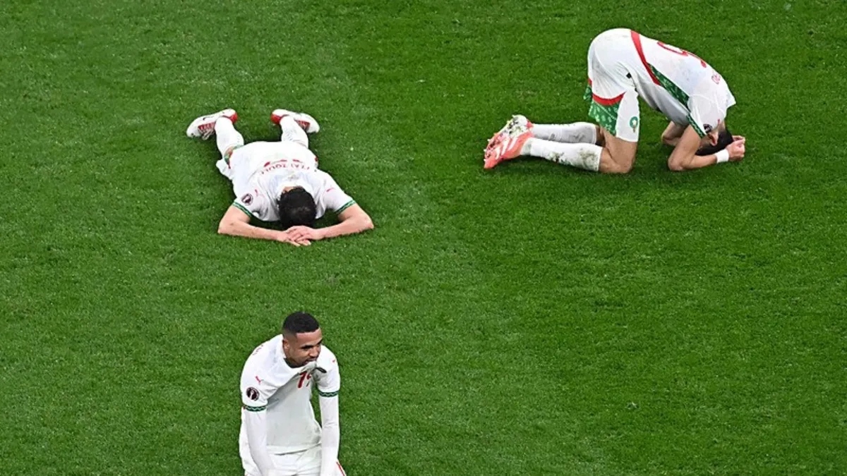 Fas'ta dramatik final! Youssef En-Nesyri hüngür hüngür ağladı