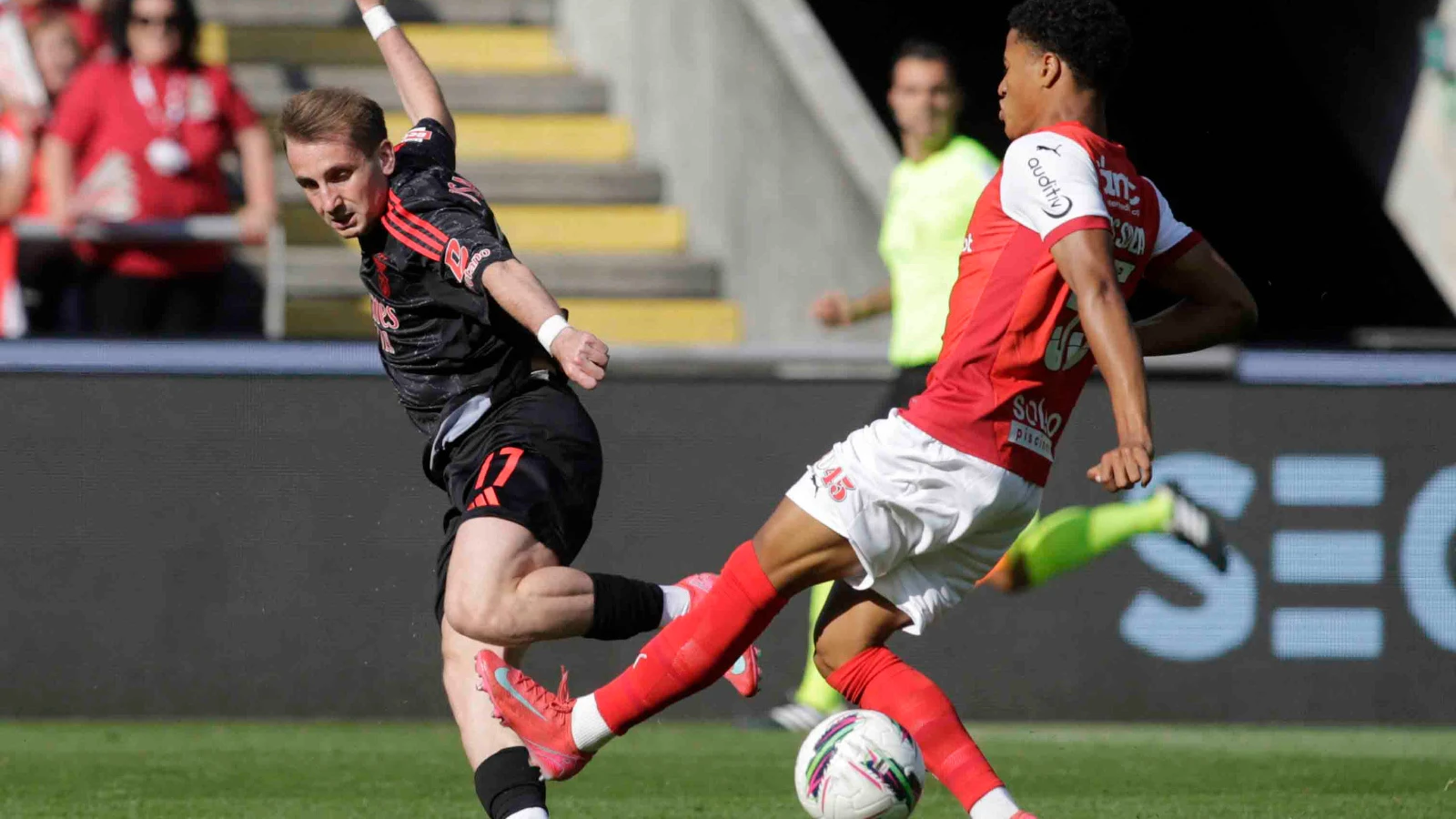 Kerem ve Orkun'lu Benfica, Braga engeline takılarak ligi 2. bitirdi
