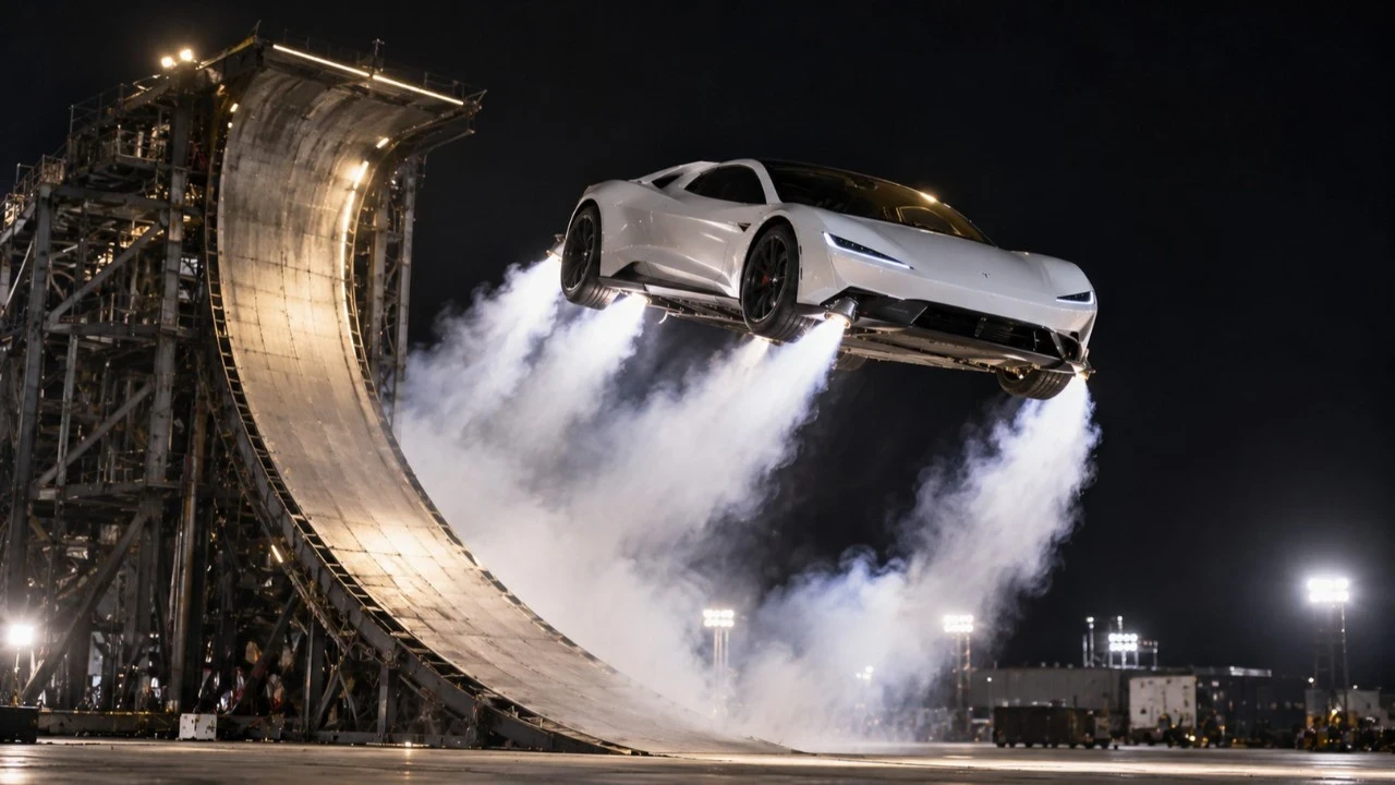 Tesla Roadster'ı Havalandırdı: Üretim 2028'e Kaldı
