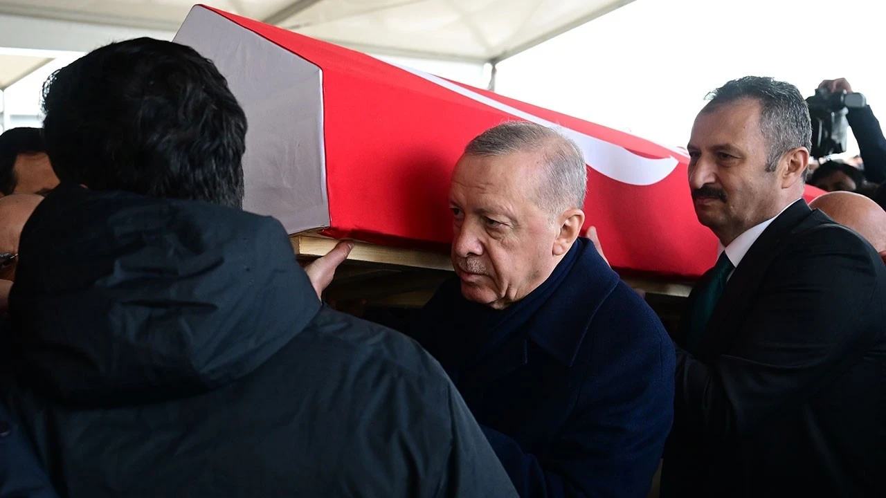 Cumhurbaşkanı Erdoğan, Gültekin'in Cenazesinde Konuştu: Hepimizin Sonu Bu