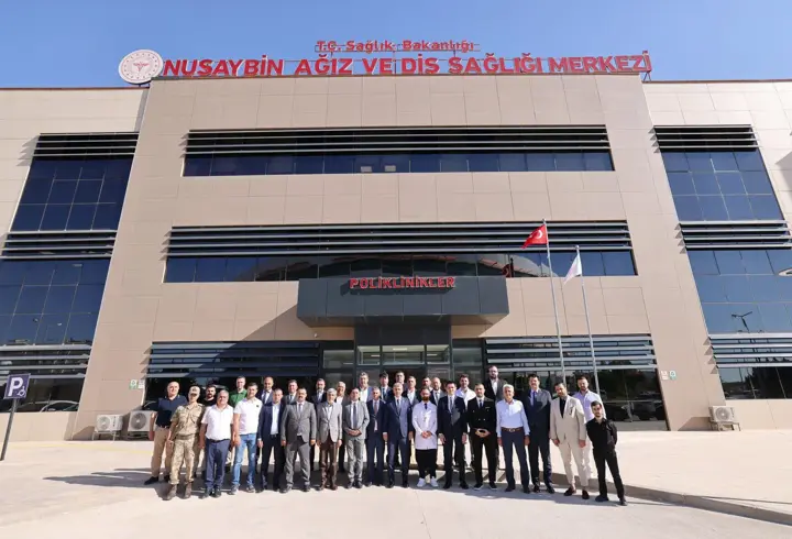 Nusaybin'de Ağız ve Diş Sağlığı Merkezi hizmete açıldı