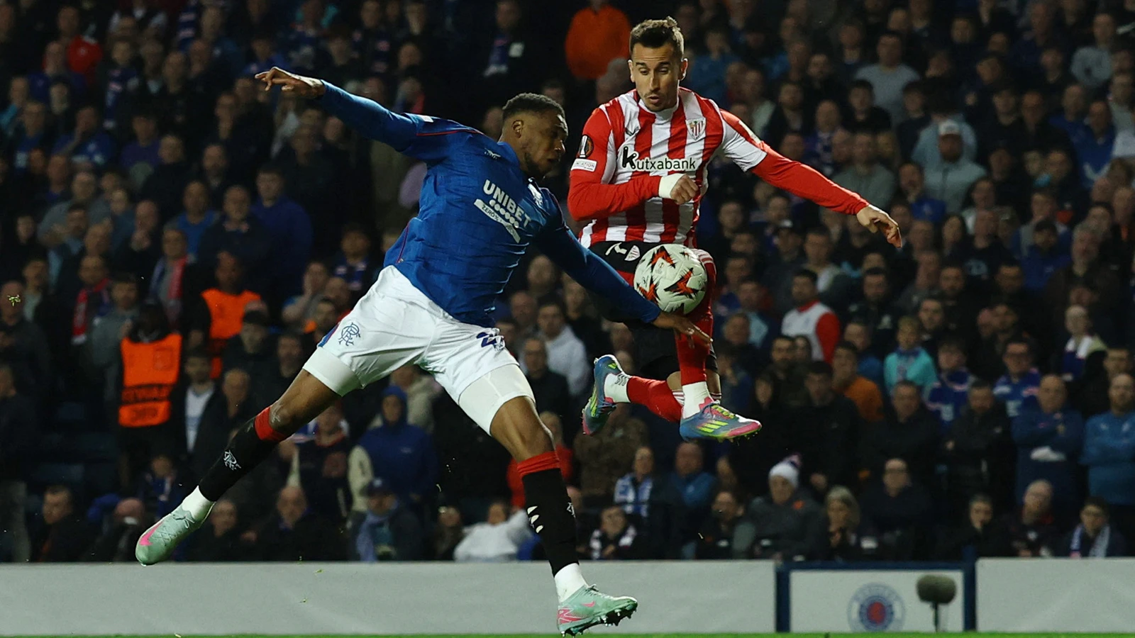 10 kişilik Rangers, Athletic Bilbao'ya geçit vermedi