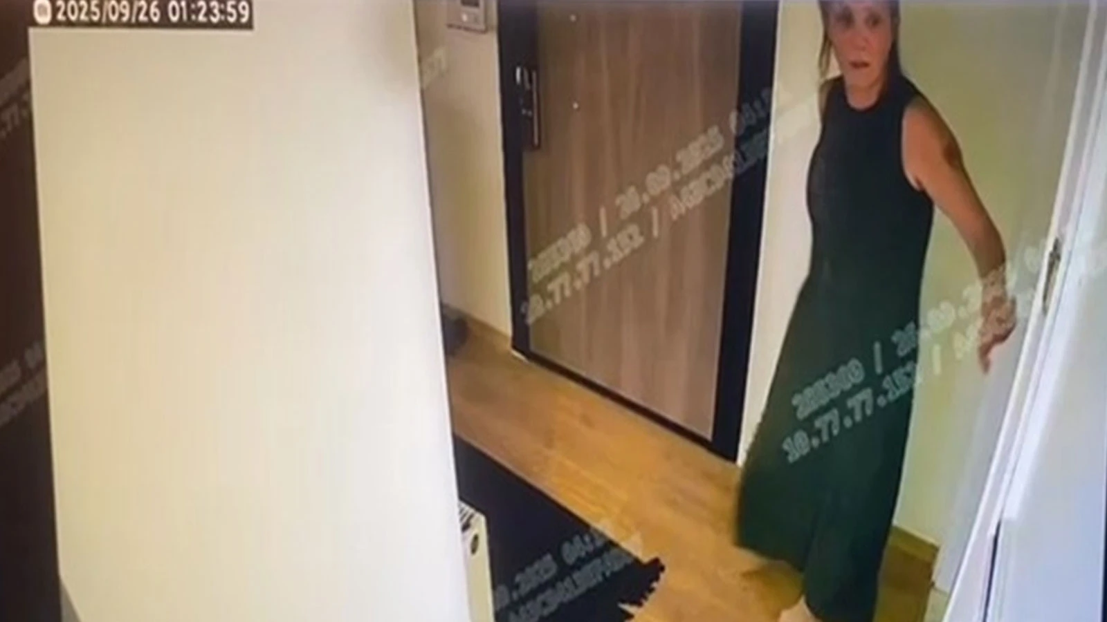 Şarkıcı Güllü’nün balkondan düşmeden önceki görüntüsü ortaya çıktı