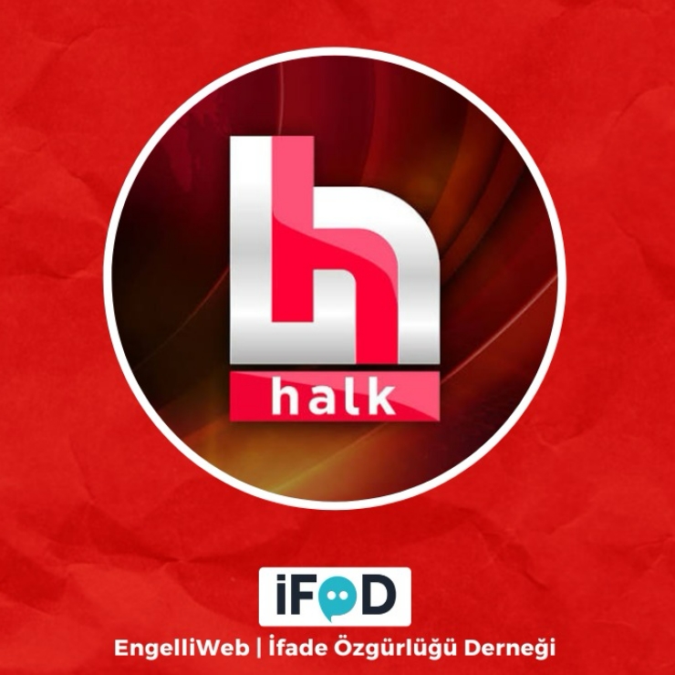 Halk TV'nin sosyal medya hesaplarına erişim engeli