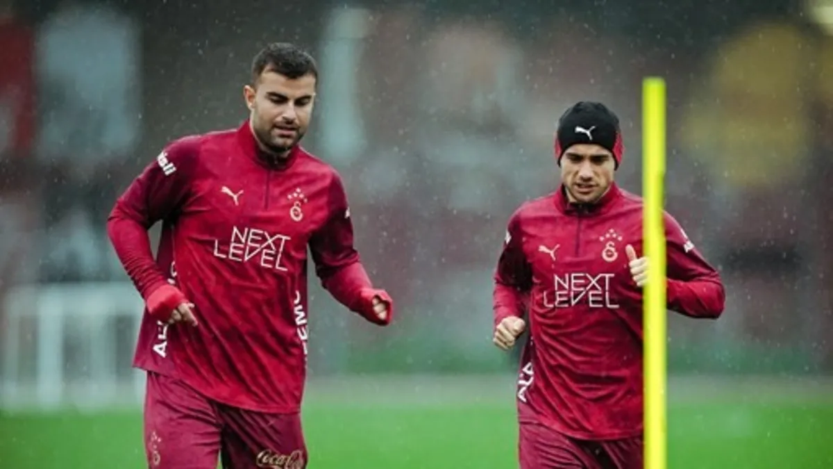 Galatasaray’a derbi öncesi müjde! 3 yıldız isim takımla çalıştı