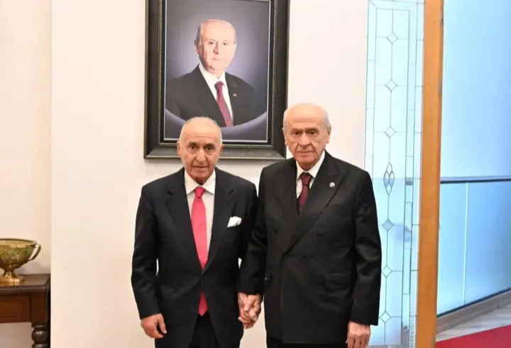 Son Dakika: MHP lideri Bahçeli, eski CHP Genel Başkanı Çetin ile görüştü