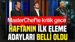 MasterChef’te Kritik Gece: Haftanın İlk Eleme Adayları Belli Oldu