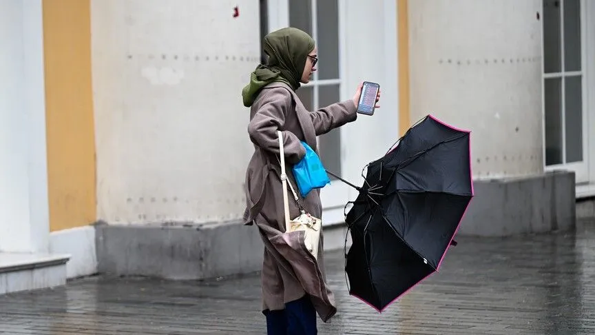 Meteorolojiden Yurdun Kuzey Ve İç Kesimleri İçin Kuvvetli Rüzgar Ve Fırtına Uyarısı