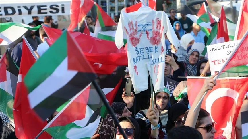 Kilis ve Hatay'da Küresel Sumud Filosu'na destek