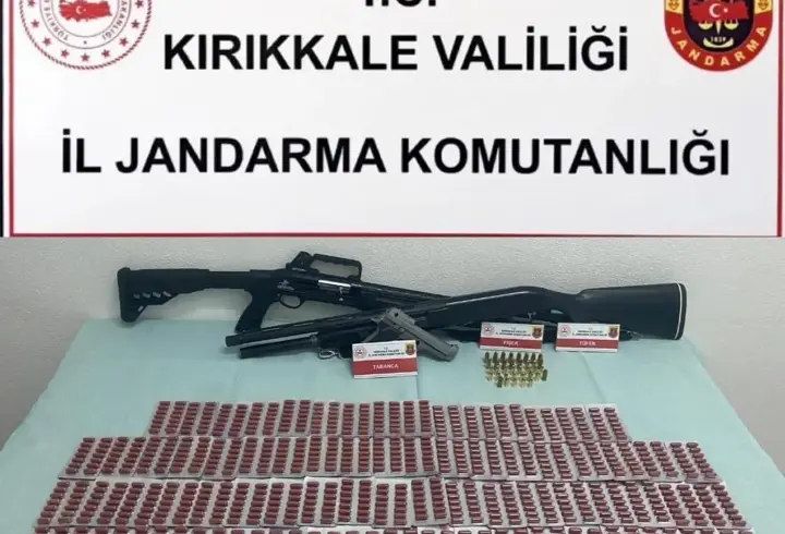 Kırıkkale'de uyuşturucu operasyonu: 1 gözaltı