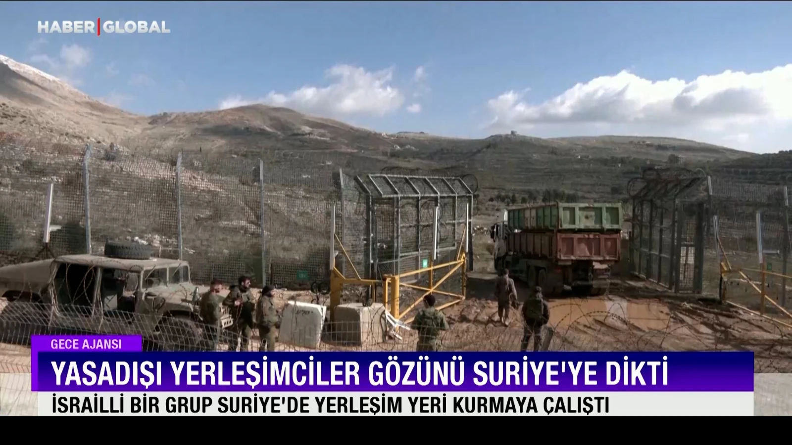 Yasadışı yerleşimciler gözünü Suriye’ye dikti