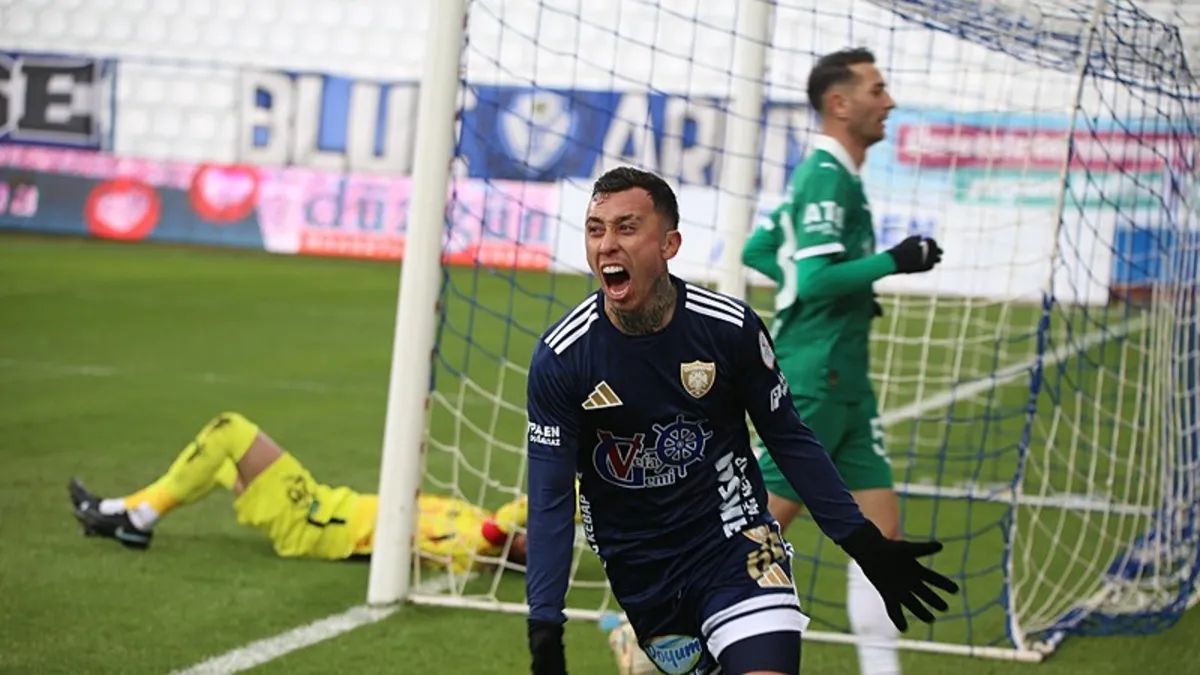 Erzurumspor FK evinde 3 puanın sahibi oldu!