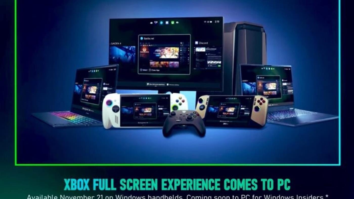 ROG Ally'dan Legion Go'ya: Xbox modu tüm cihazlara geliyor