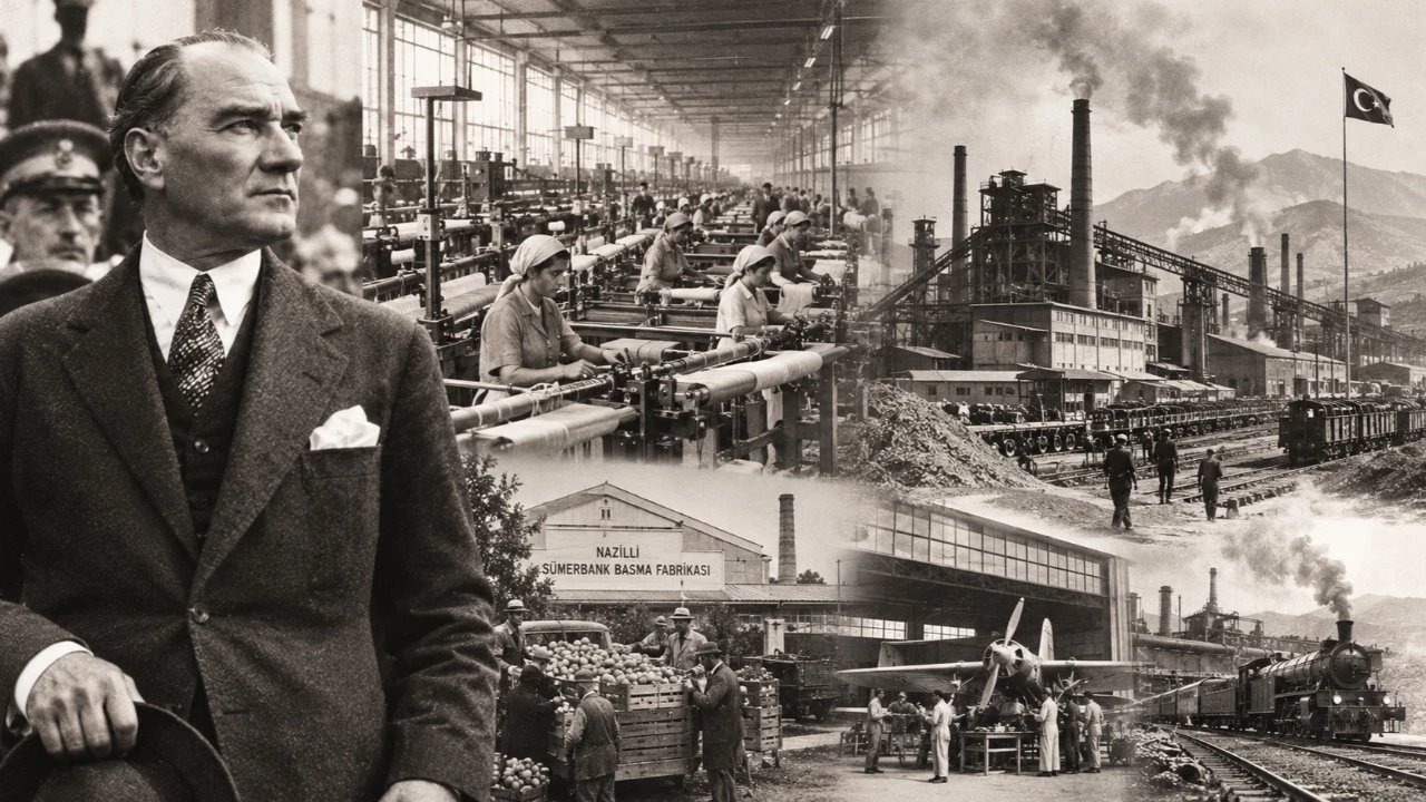 Bir Fabrikanın Borcu Narenciyeyle Ödendi: Türkiye'nin Sanayi Haritası 103 Yılda Böyle Değişti