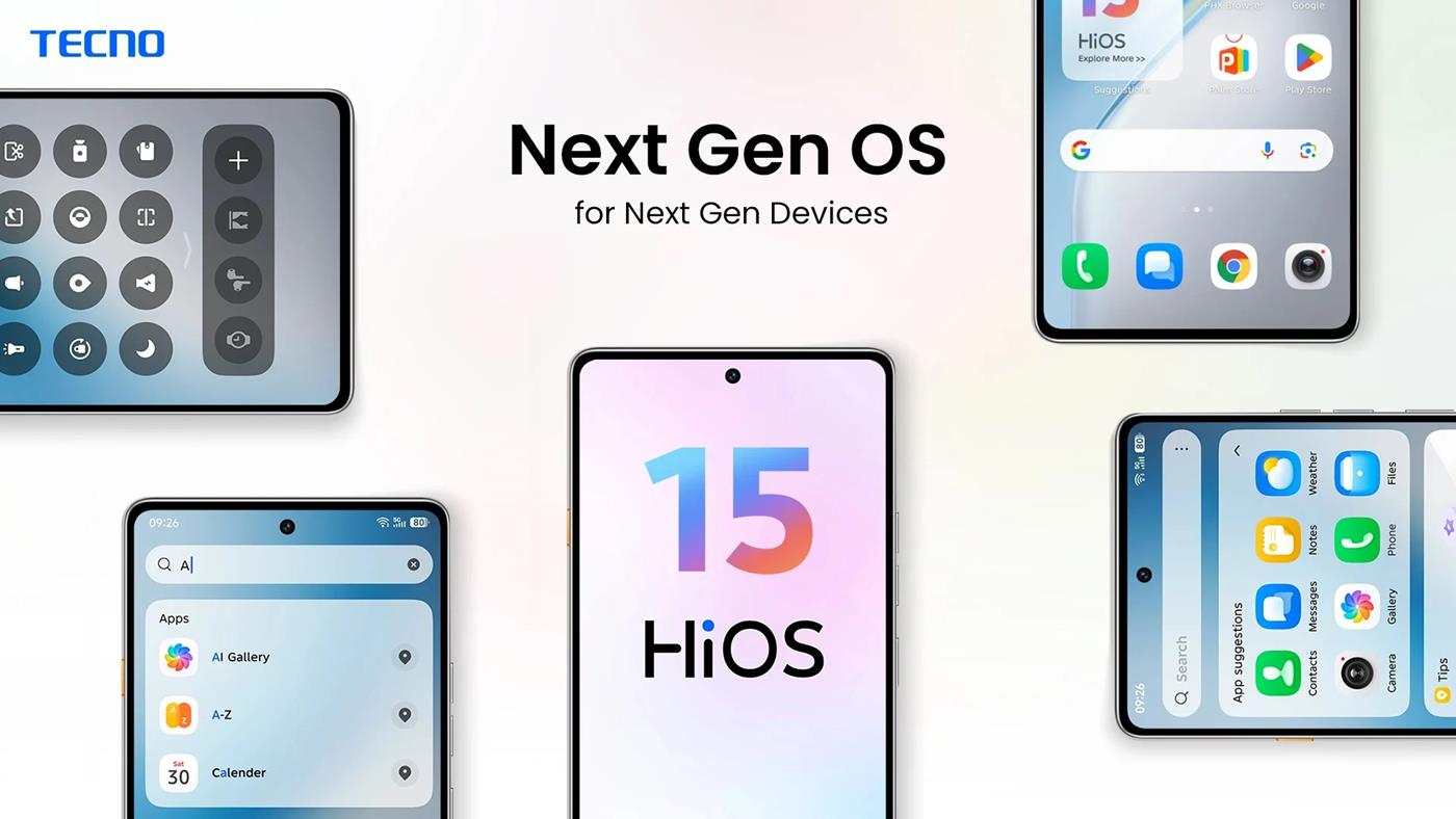 Tecno telefonların yeni arayüzü HiOS 15 tanıtıldı: İşte yenilikler