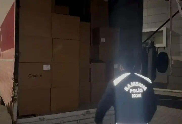 Samsun’da 650 kilo kaçak tütün ele geçirildi; 2 gözaltı