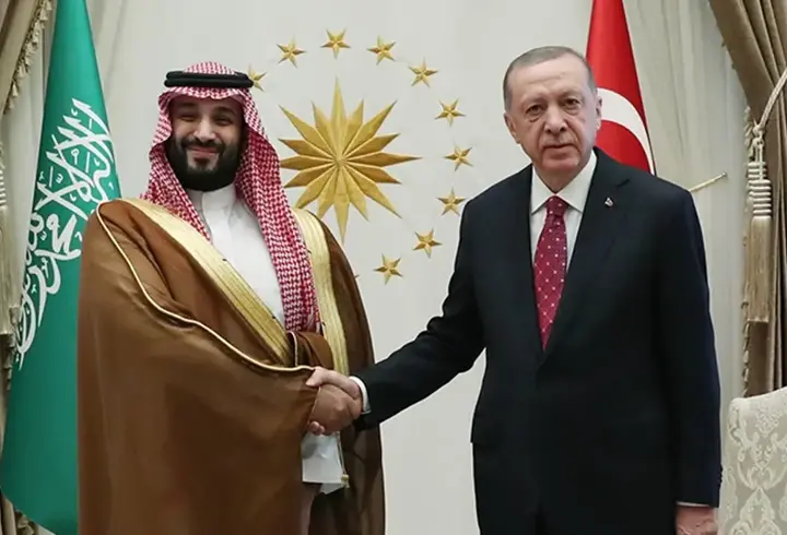 SON DAKİKA HABERİ: Cumhurbaşkanı Erdoğan, Prens Selman ile görüştü