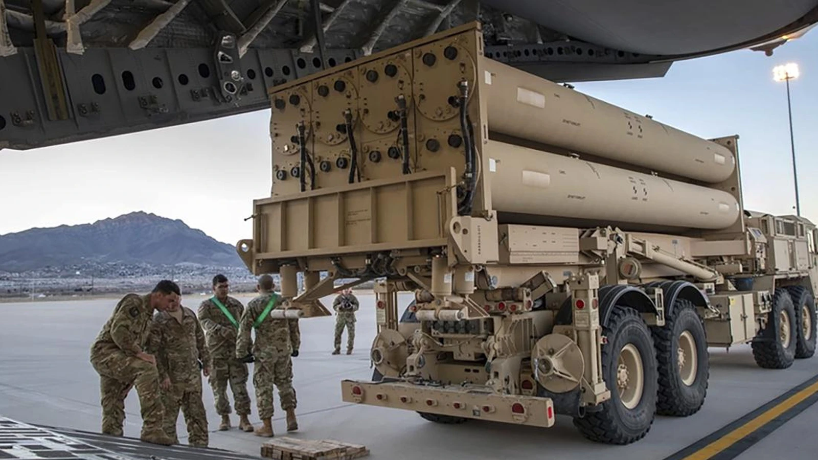 Suudi Arabistan'da ABD yapımı ilk THAAD hava savunma sistemi kuruldu