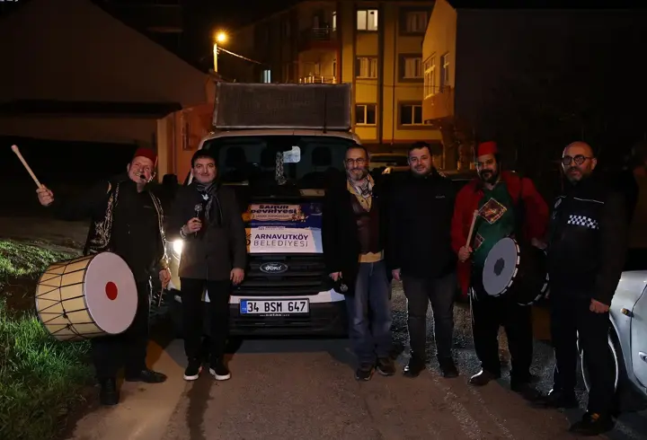 Arnavutköy’de Sahur Devriyesi’ projesi hayata geçirildi