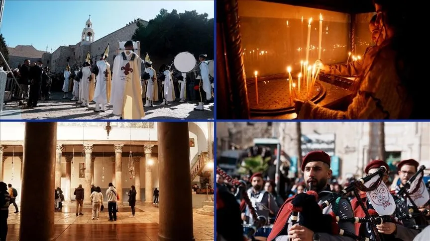 İsrail saldırılarına rağmen, Beytüllahim Noel'i kutluyor