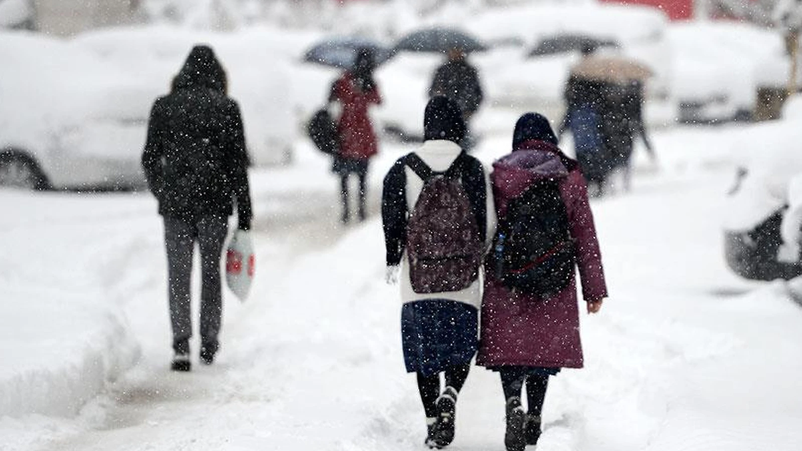 Mut’ta taşımalı eğitime olumsuz hava koşulları nedeniyle 1 gün ara verildi