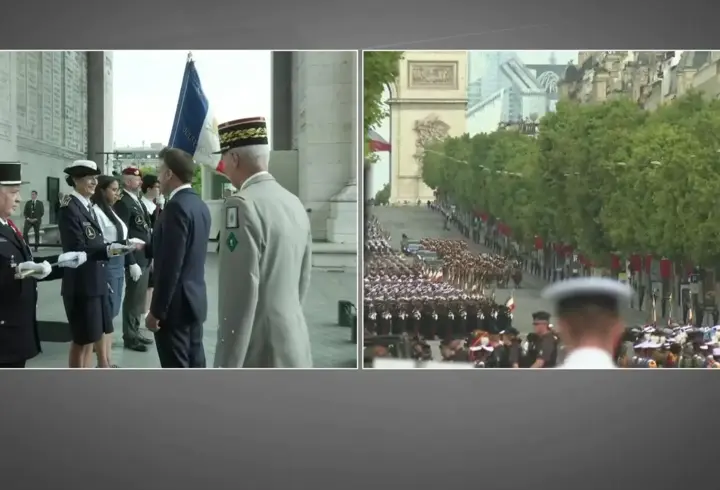Fransa'da Bastille Günü kutlamaları: Başkent Paris'te görkemli geçit töreni düzenleniyor