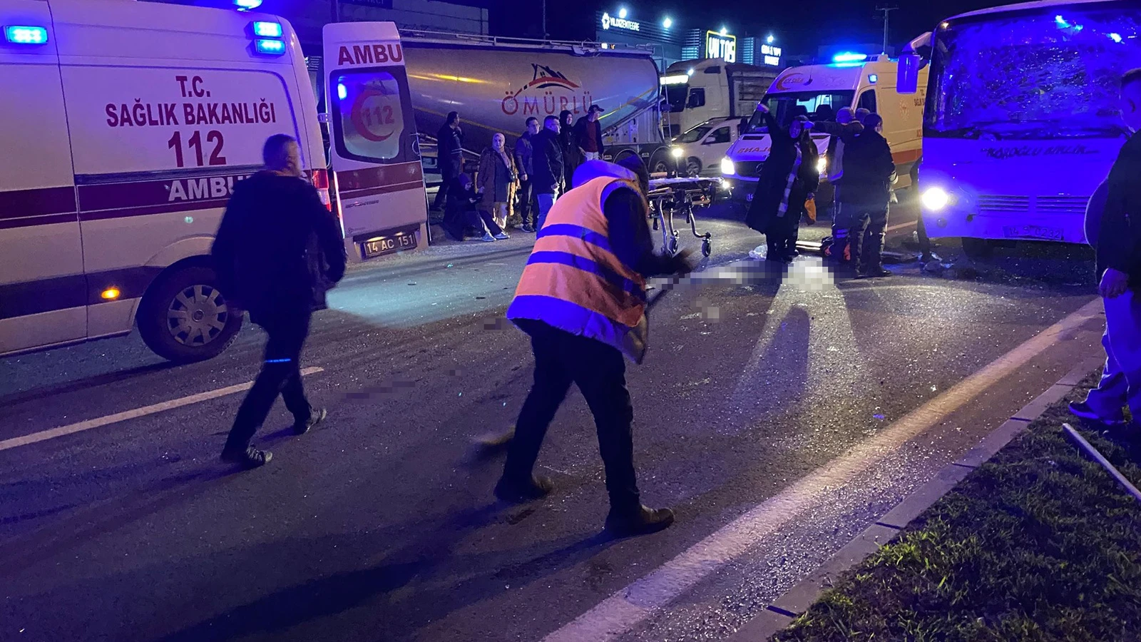 Bolu'da korkunç zincirleme kaza! 11 kişi yaralandı