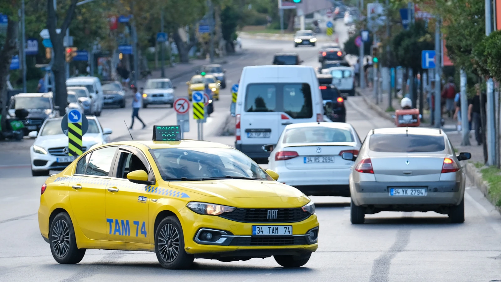 İstanbul'da trafik yoğunluğu yüzde 85'i gördü