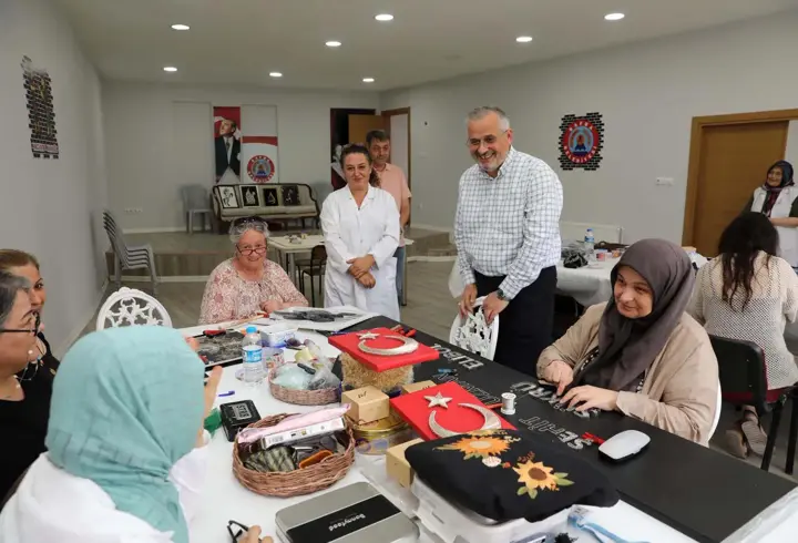 Bafra Belediyesinin yaz dönemi kültür ve sanat kursları devam ediyor