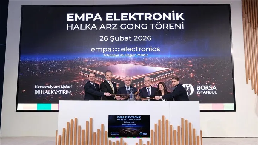 Borsa İstanbul'da gong Empa Elektronik için çaldı