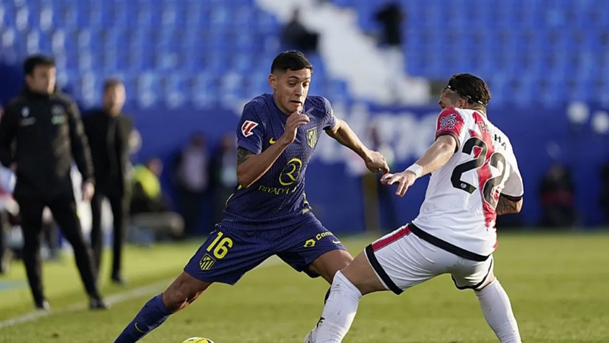 Atletico Madrid Rayo Vallecano'ya boyun eğdi: İşte maçın özeti