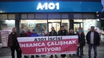 Bilecik’te Disk/Sosyal-İş’ten A101 Önünde Eylem