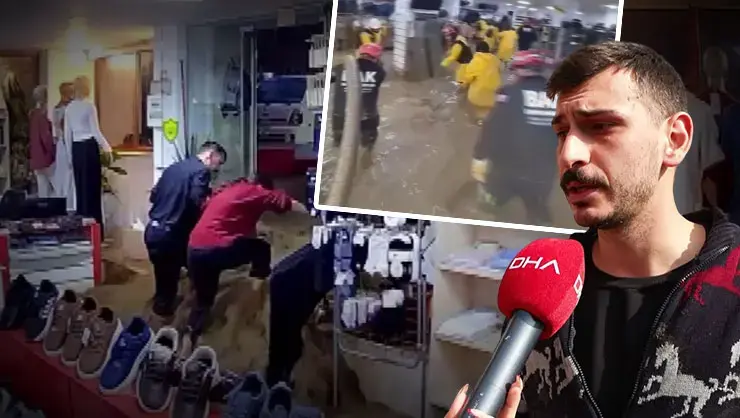 19 Yıllık Emek 1 Dakikada Yok Oldu! ‘Sabah Getirdiğim Ürün Akşam Önümden Akıyordu’