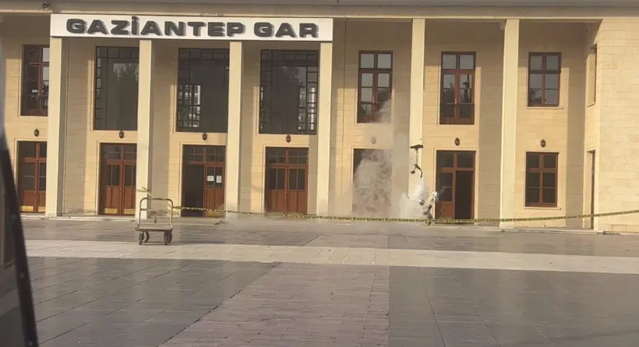 Gaziantep'te bomba paniği yaşandı, içinden çaydanlık çıktı