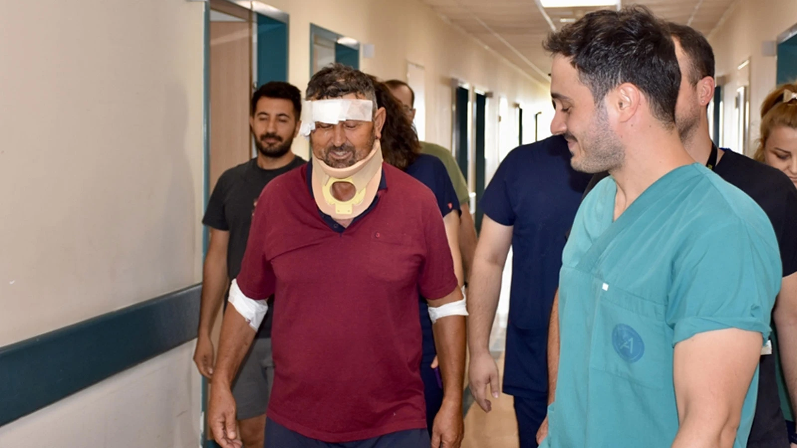 Antalya'da aslanın saldırdığı çiftçi taburcu edildi: Aslanın bir suçu yok