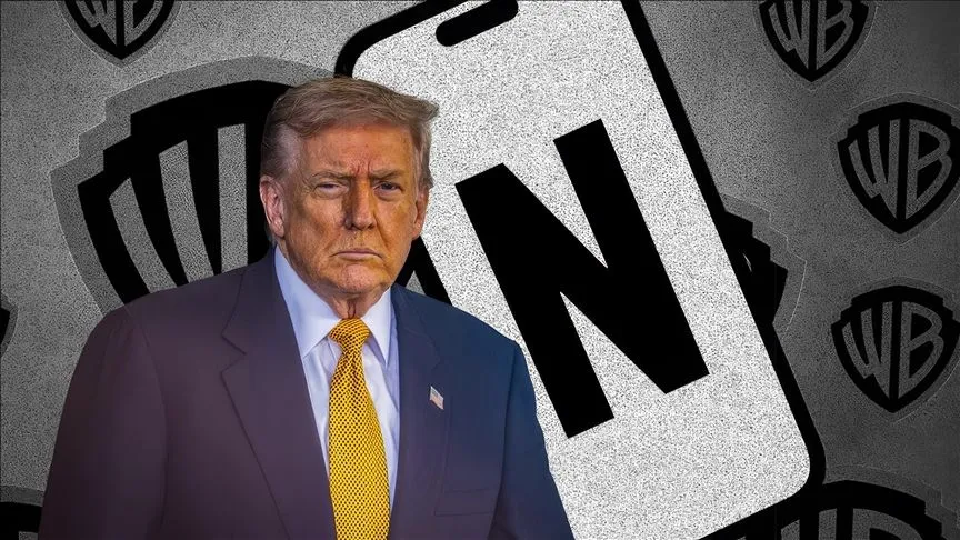 Trump, Netflix ve Paramount'un Warner Bros'u satın alma mücadelesini değerlendirdi