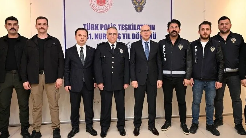 İstanbul Anadolu Adliyesi'nde Polis Haftası kutlandı