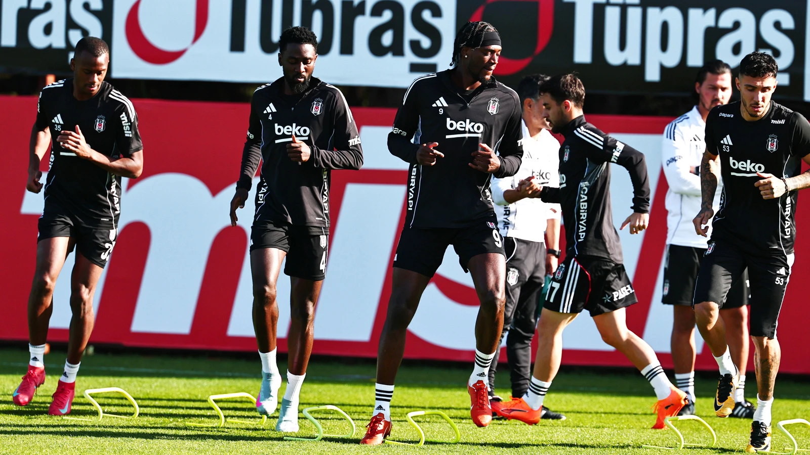 Beşiktaş, Samsunspor maçı hazırlıklarına devam etti