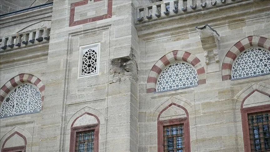 Selimiye restorasyonunda Balkan Savaşı'nın izine dokunulmadı