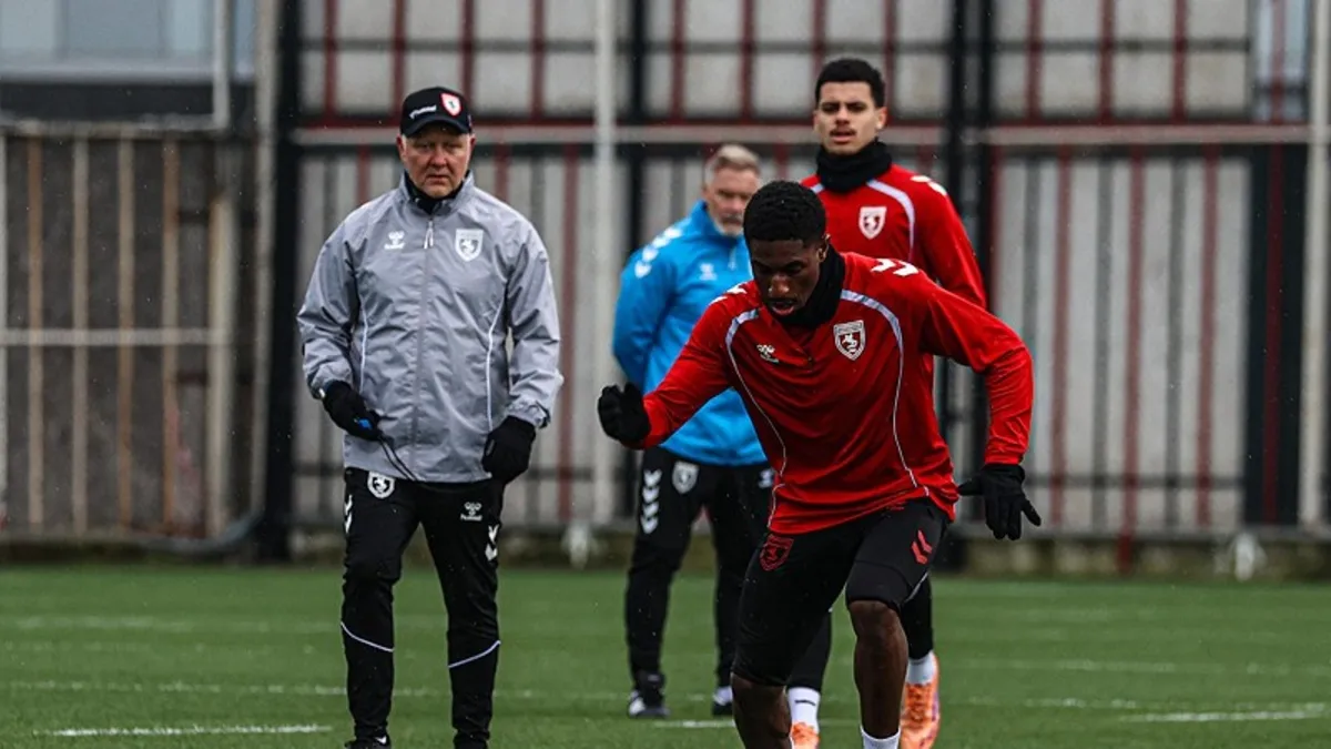 Samsunspor, Shkendija maçının hazırlıklarına başladı